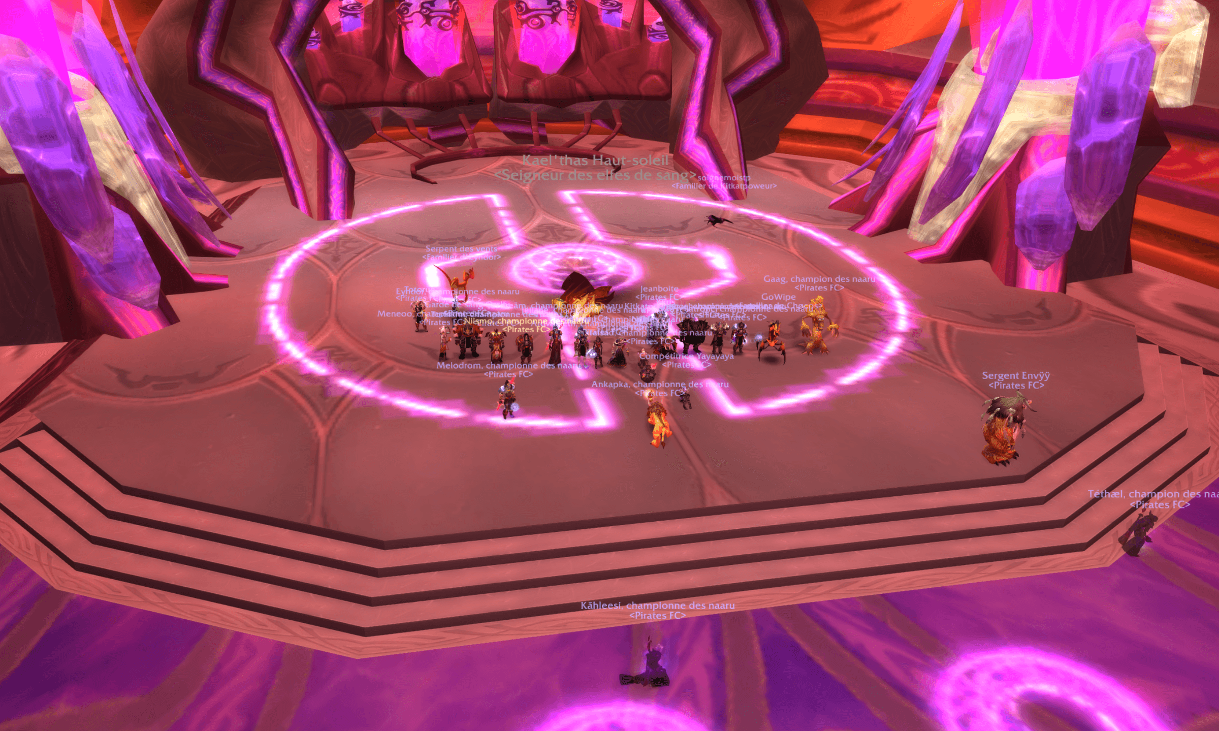 Premier kill de Kael'thas Haut-Soleil par les pirates
