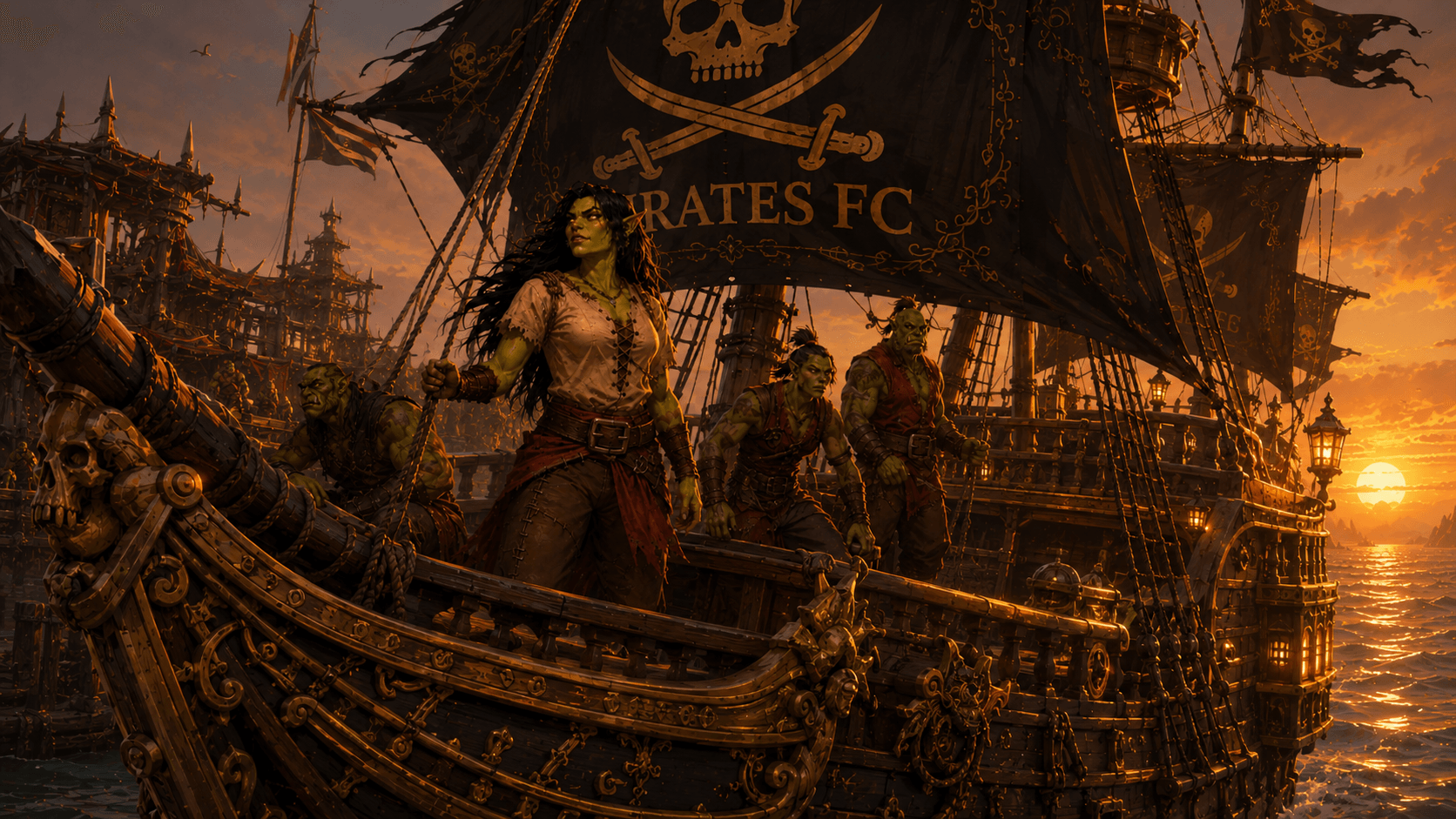 Le premier navire du Pirates FC prend la mer