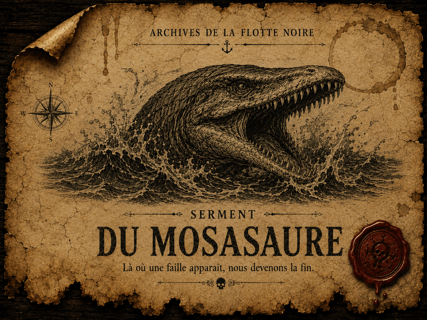 Le serment du Mosasaure