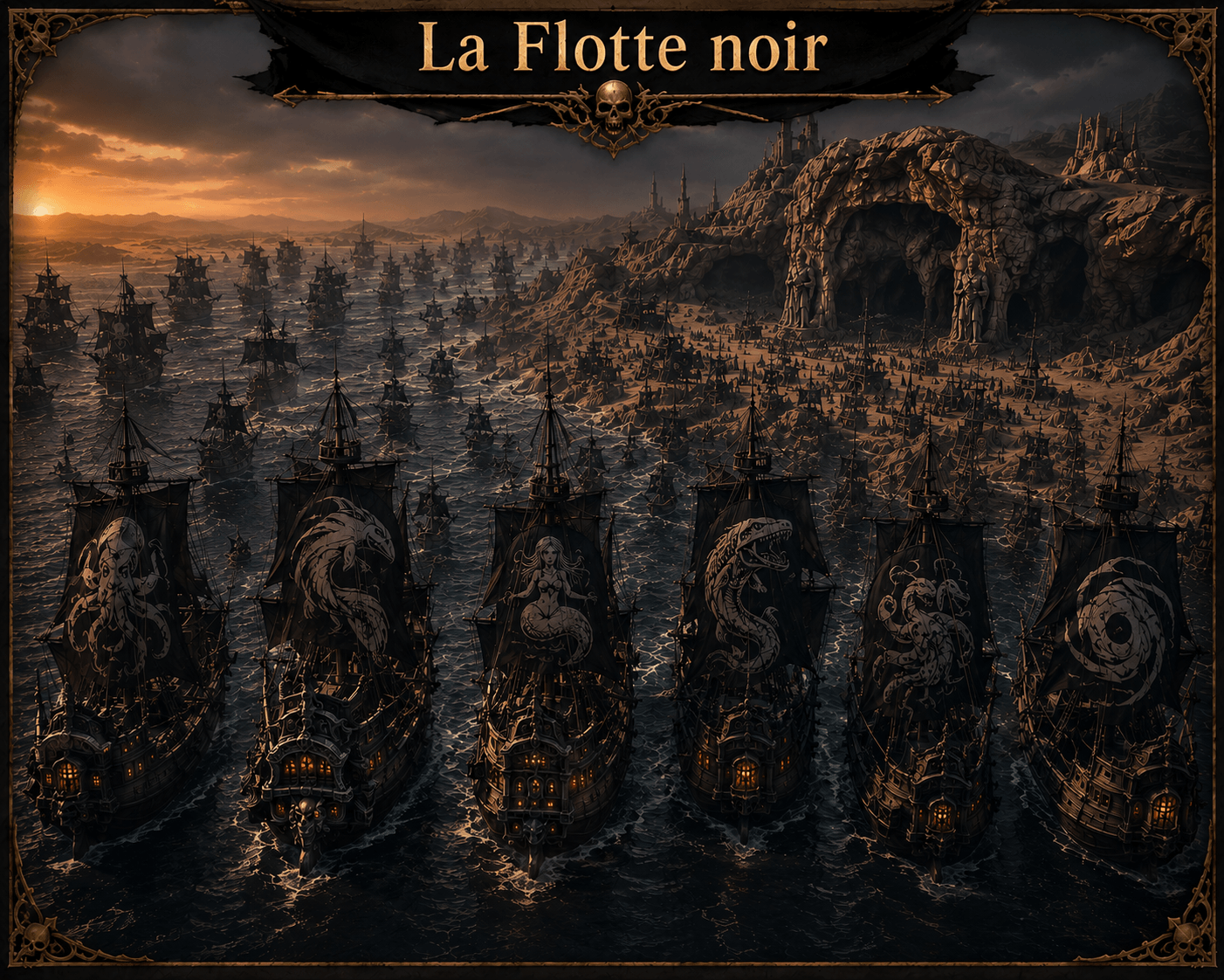 Les navires de la Flotte Noire convergèrent vers Tanaris