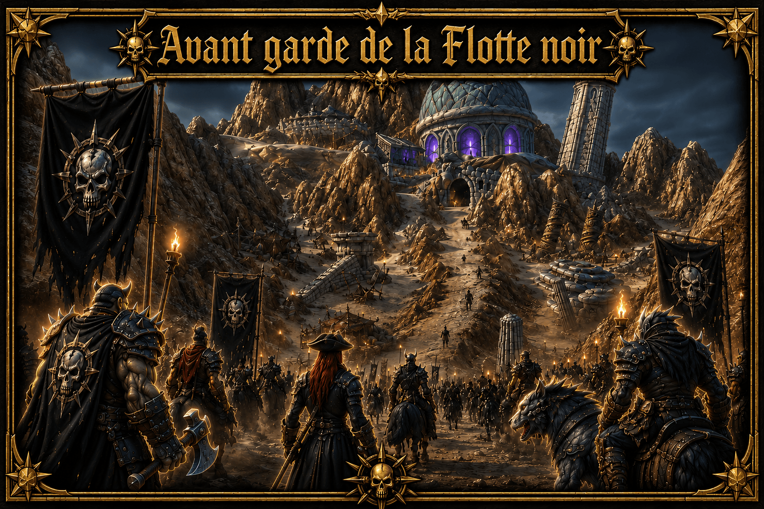 Des dizaines de pirates, silencieux pour une fois, regardaient cette première unité disparaître